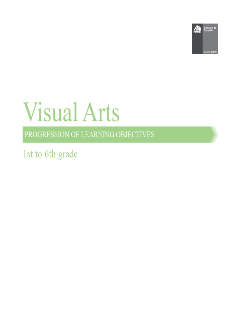 Visual Arts Curriculum: Grades 1-6 Objectives | PDF | Learning | Drawing