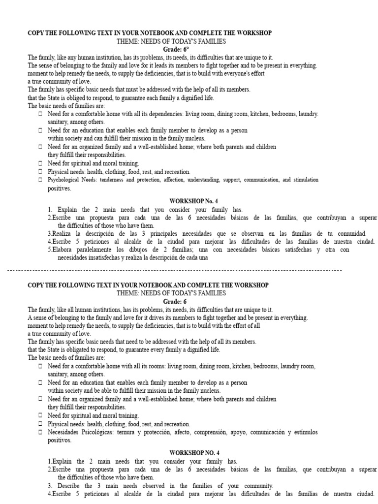 Ethics Workshop 6th Grade p2 | PDF