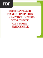 Cyanide Measurement and Reporting Guide | PDF | Cyanide | Titration