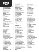 LAPD Unit Codes and Radio Signals Guide | PDF | Crimes | Crime & Violence