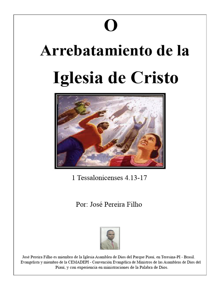 El Arrebatamiento de la Iglesia de Cristo | PDF | Cristo (título ...