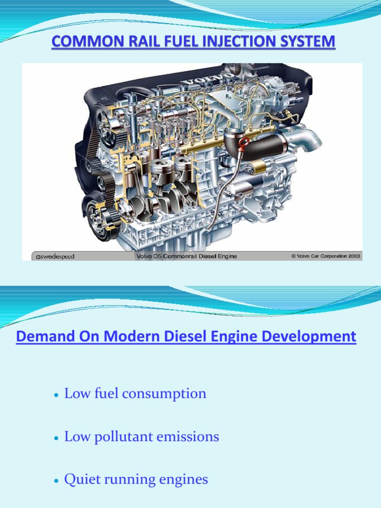 Common Rail System Fuel Injection Technology & Engineering