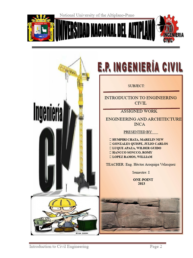 Inca Engineering and Architecture | PDF | Machu Picchu | Inca Empire