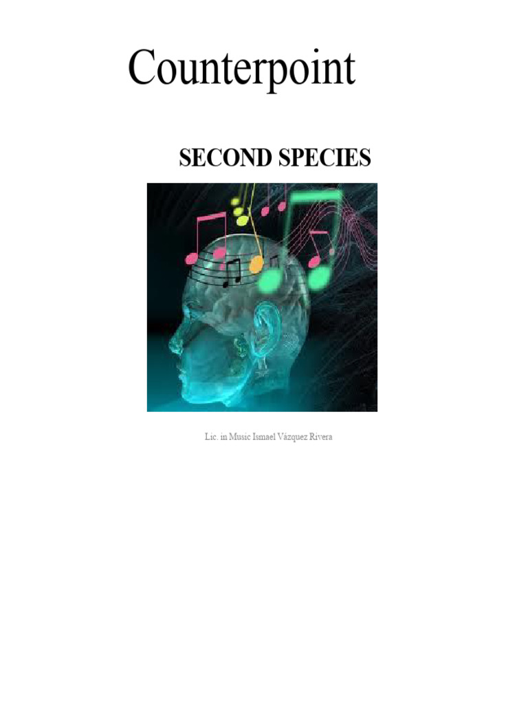 Second Species Counterpoint Techniques | PDF | Musical Forms | Musical ...