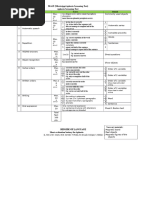 AzBio Sentence Test Score Sheets | PDF | Syllable | Consonant