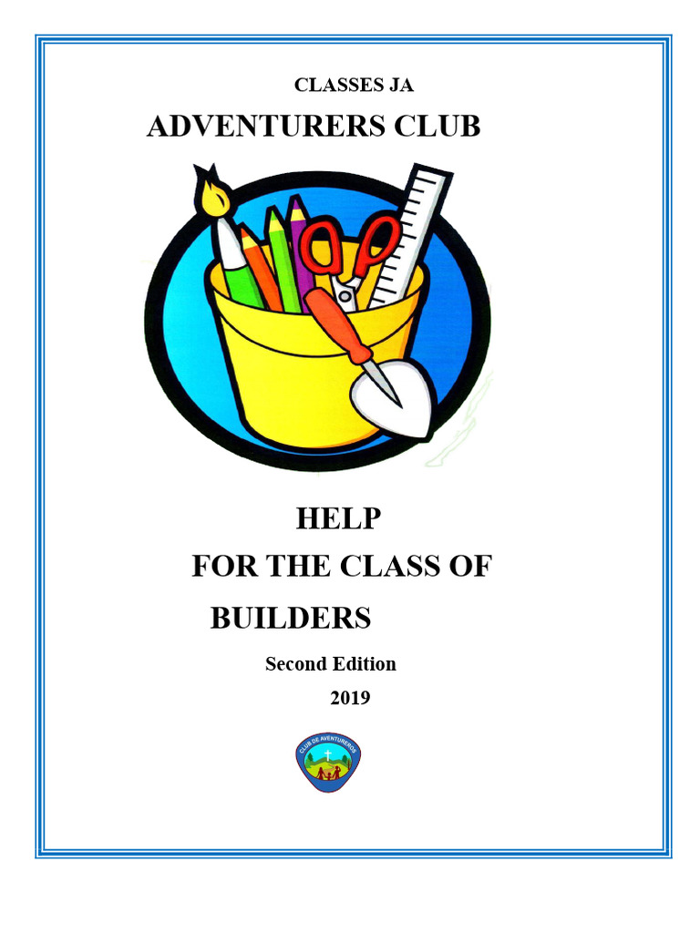 Adventurers Club Builders Class Guide | PDF | Jesus