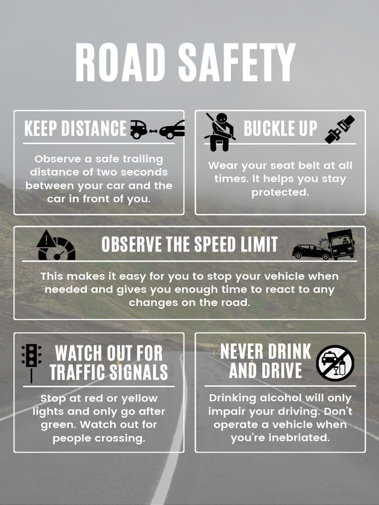Road Safety Poster | PDF