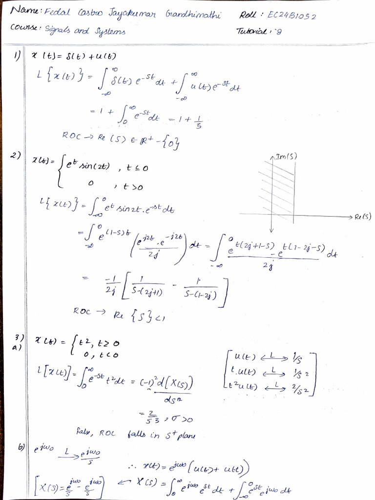 EC24B1052 - Tut 8 | PDF
