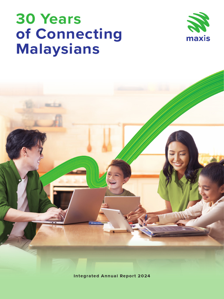 Maxis Integrated Annual Report 2024 | PDF | Business | Economies