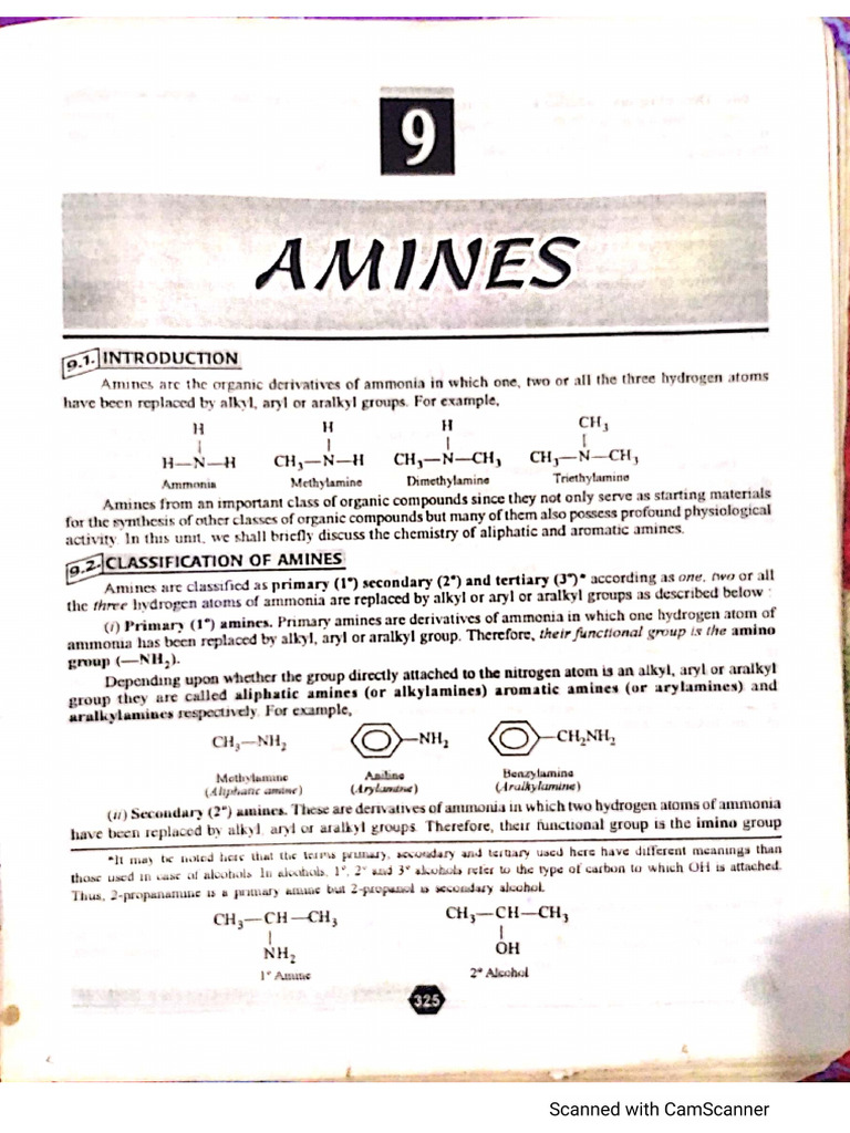 Amines | PDF