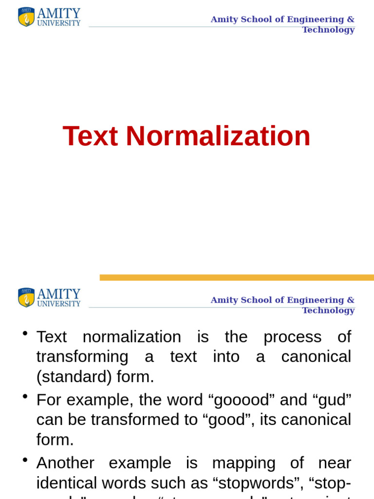 Understanding Text Normalization Techniques | PDF | Computing