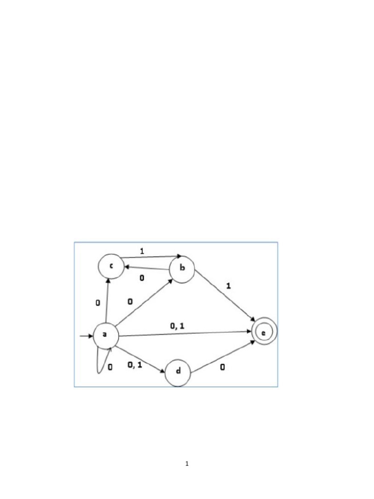 TOC Tutorials 2 | PDF | Automata Theory | Theoretical Computer Science