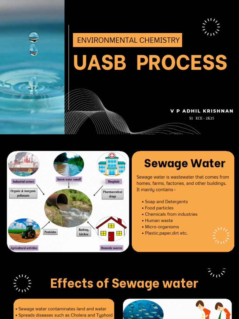 UASB Process for Sewage Treatment | PDF | Sewage Treatment | Anaerobic ...