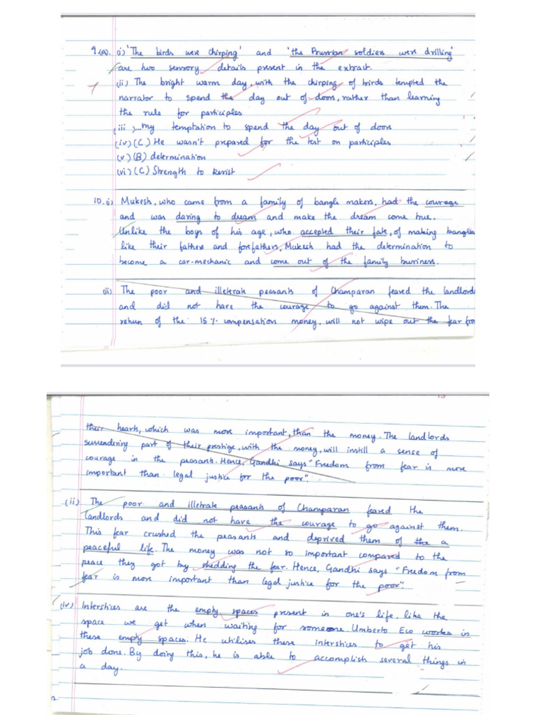 English Answer Format ?? | PDF