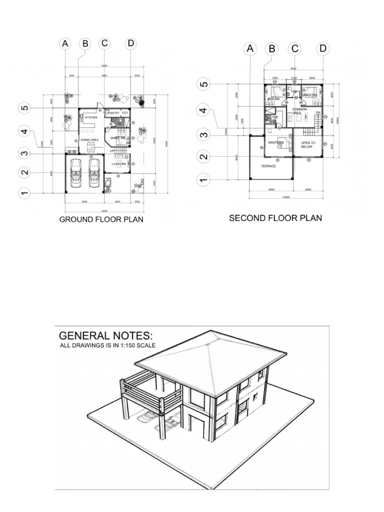 2 Storey Concrete Design | PDF