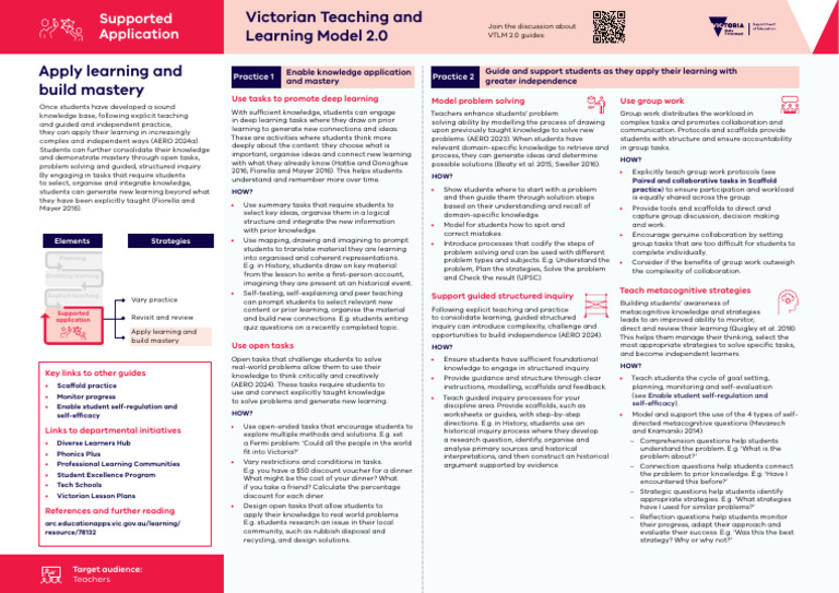 Mastering Learning with VTLM 2.0 Strategies | PDF | Learning | Cognition