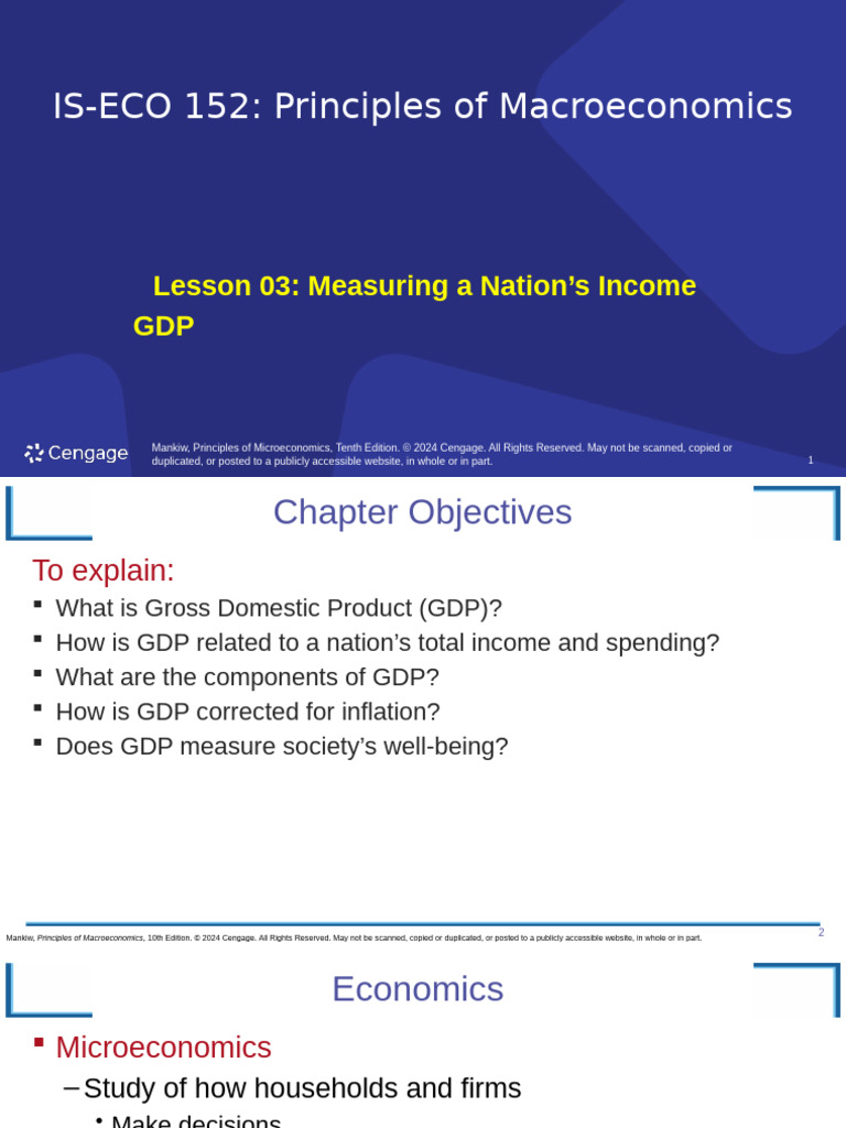 Is-ECO152 Macroeconomics 03 Measuring A Nations Income - Sakai | PDF ...