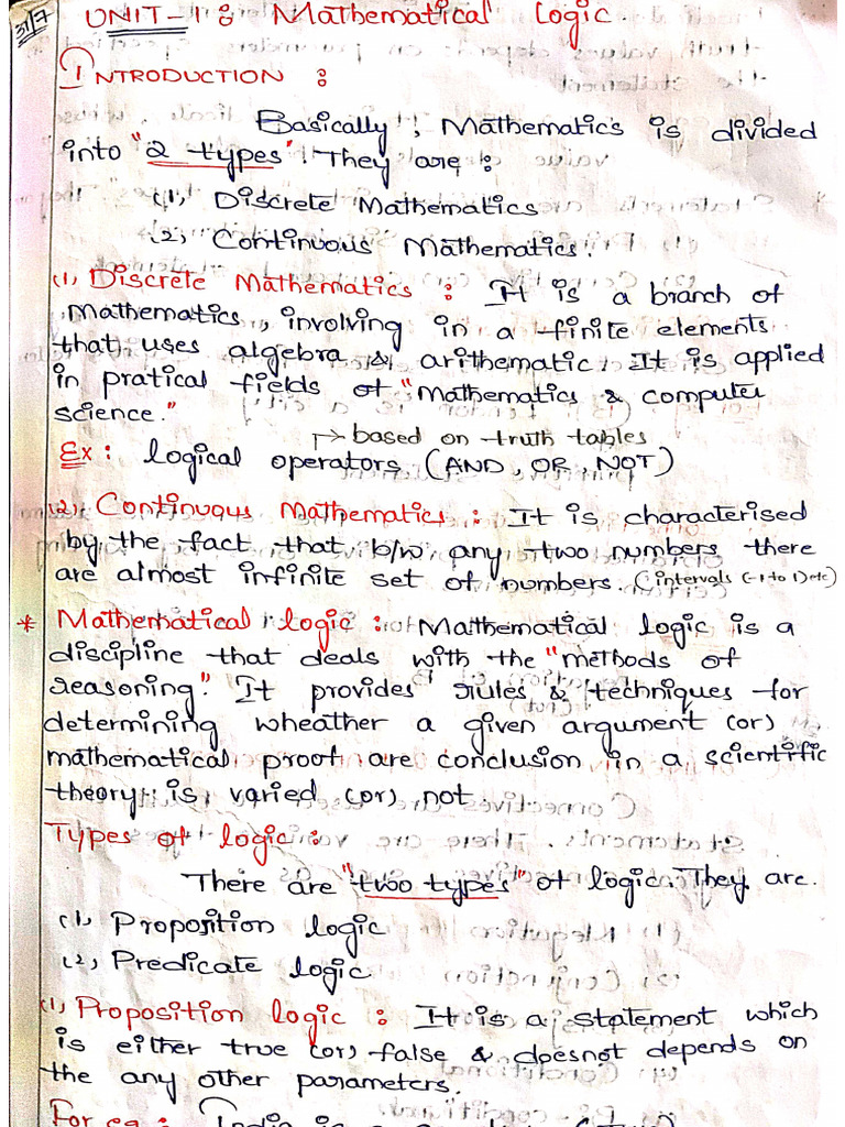 DMGT Unit 1 | PDF
