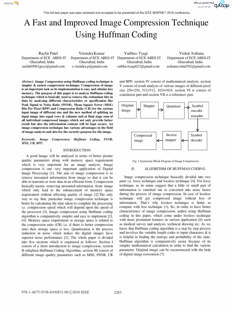 Fast Huffman | PDF | Data Compression | Algorithms