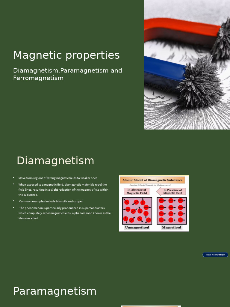 Magnetic Properties | PDF