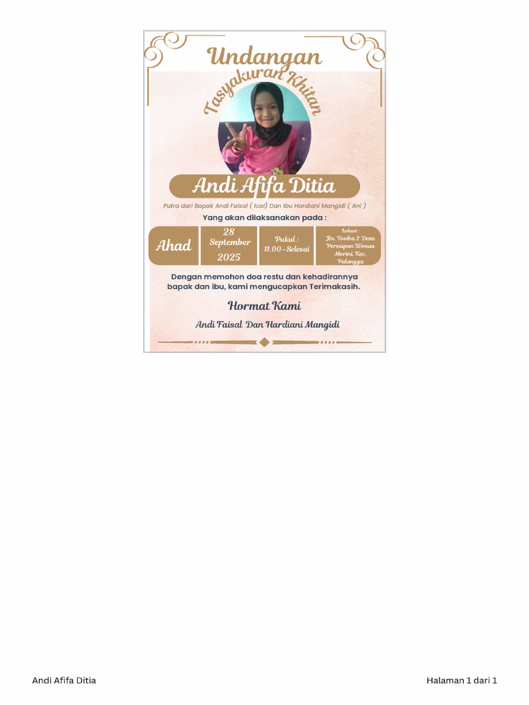 Andi Afifa Ditia | PDF