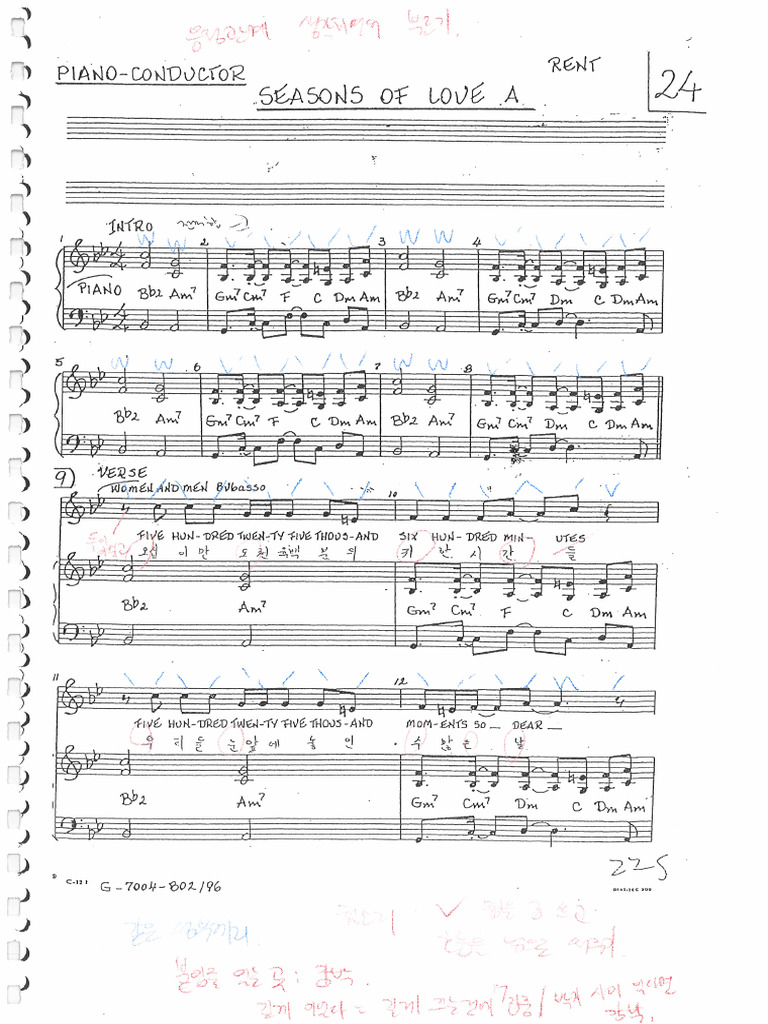 Seasons of Love | PDF