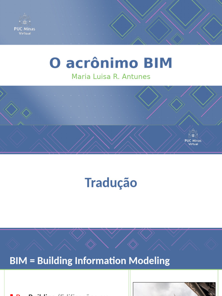 Aula 1 Unidade 1 - O Termo BIM | PDF | BIM