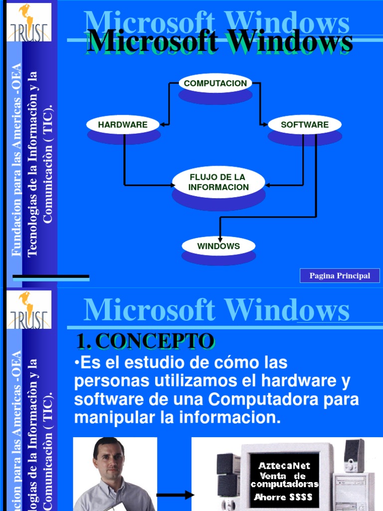 Hardware y Software en Windows | PDF | Microsoft | Equipo de oficina