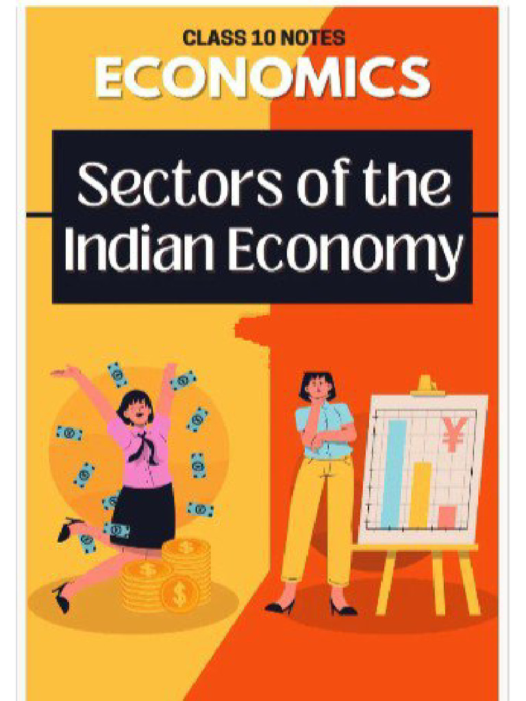 Sector of The Indian Economy Notes | PDF