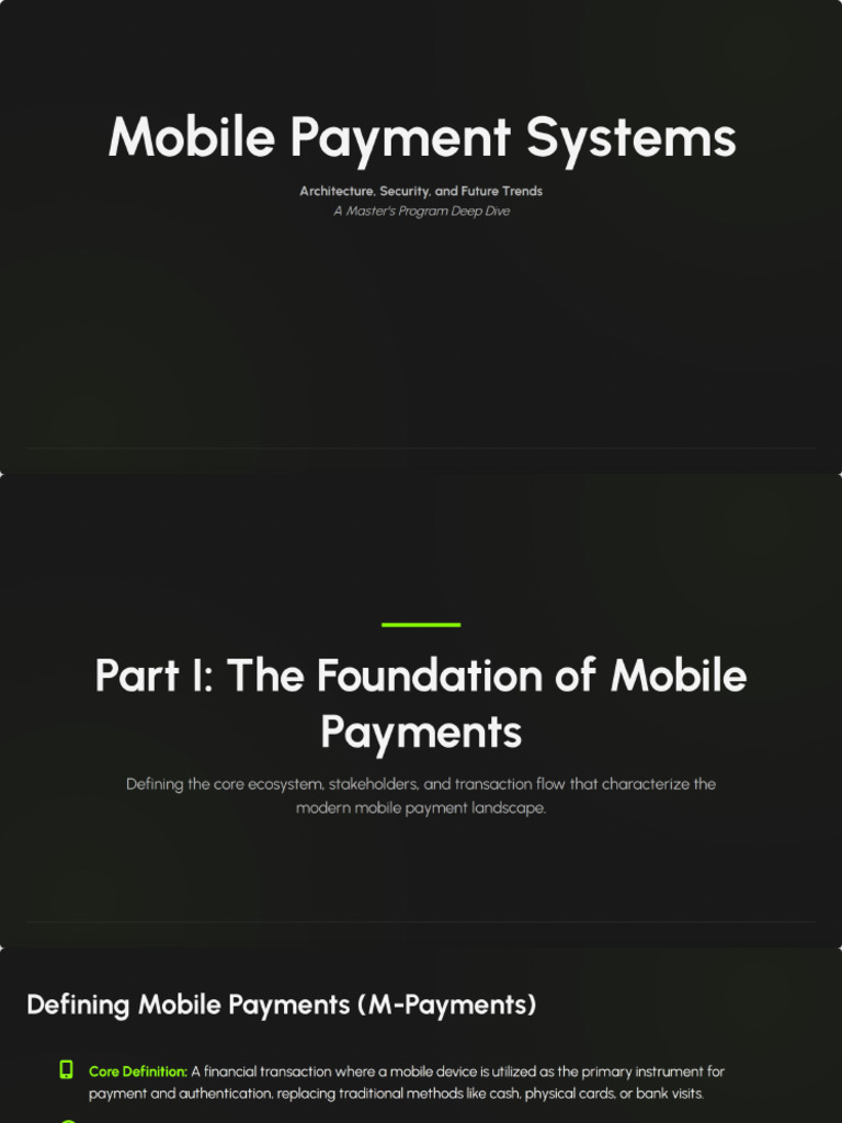 Mobile Payment Systems | PDF