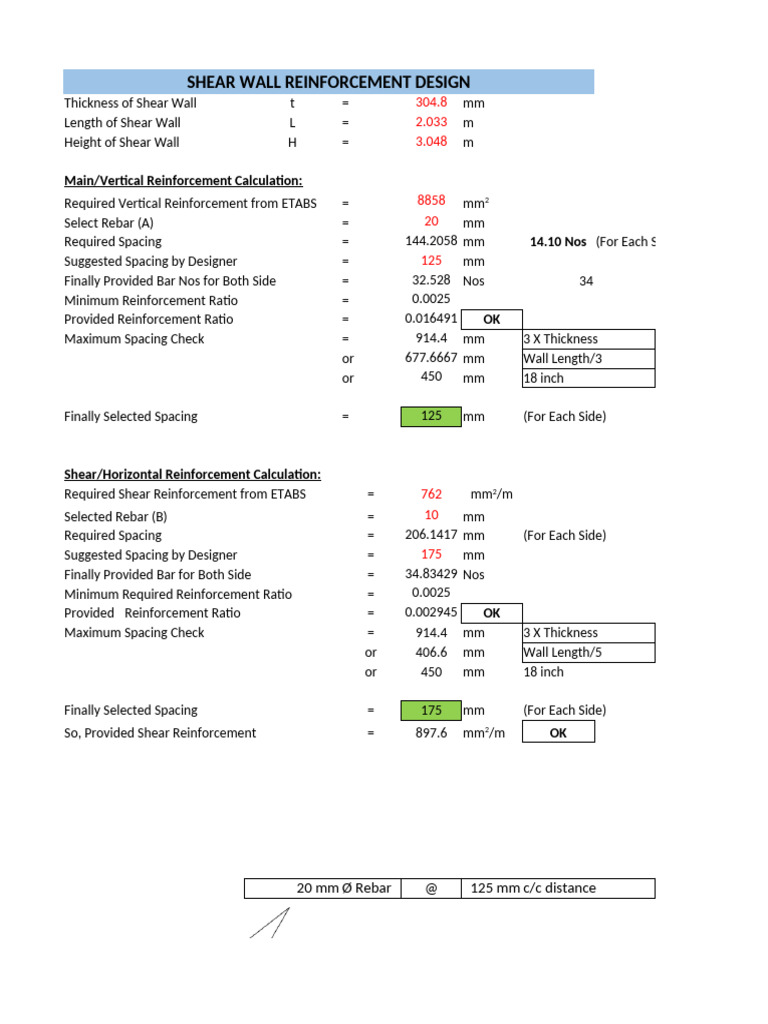 Shear Wall Reinforcement Design Guide | PDF | Strength Of Materials ...