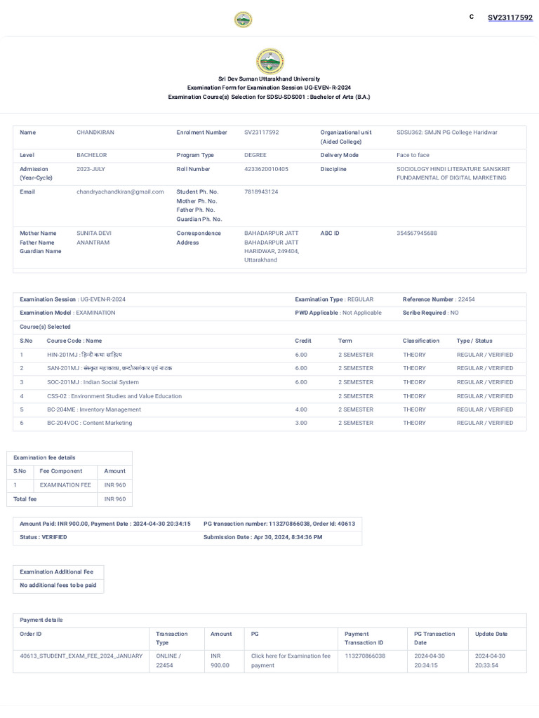 Fees | PDF