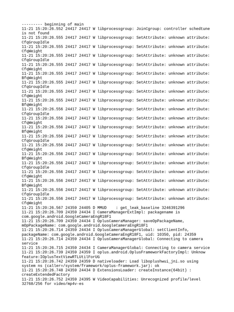 Logcat 1763713226492 | PDF | Software | System Software