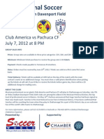 Group Sales For Club America Vs Pachuca