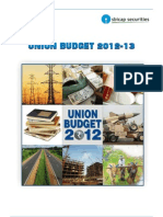 Union Budget FY12-13