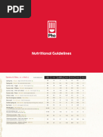 Pho Nutritional Information Guide | PDF | Foods | Food And Drink