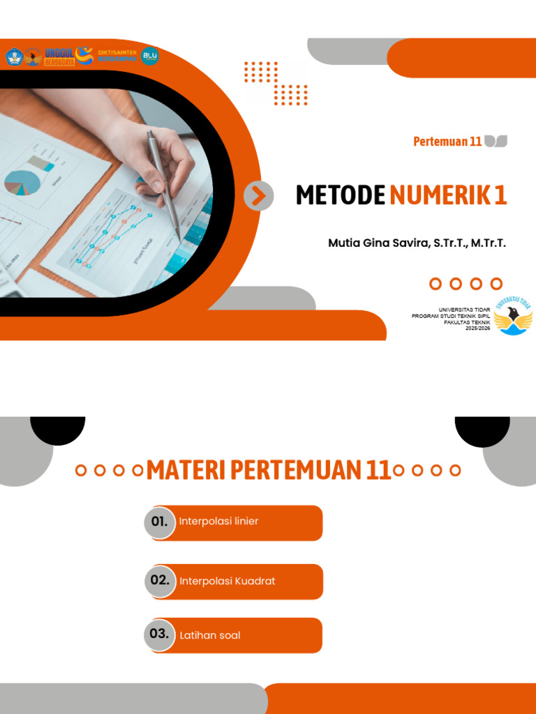 Pertemuan 11_Metode Numerik 1 | PDF
