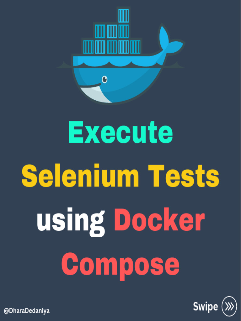 Selenium Testing with Docker Compose | PDF
