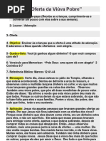 A Oferta da Viúva Pobre