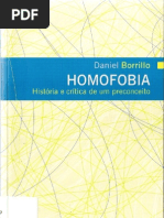BORRILLO, Daniel - Homofobia - História e crítica de um preconceito