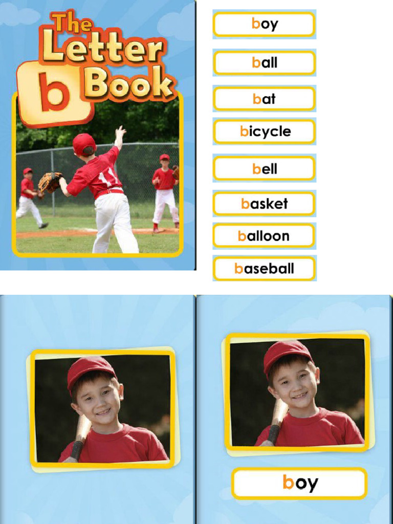 The Letter B Book | PDF