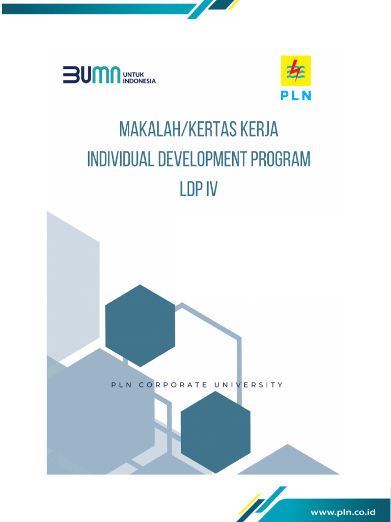 Format Kertas Kerja IDP LDP IV - Retno - Upload | PDF