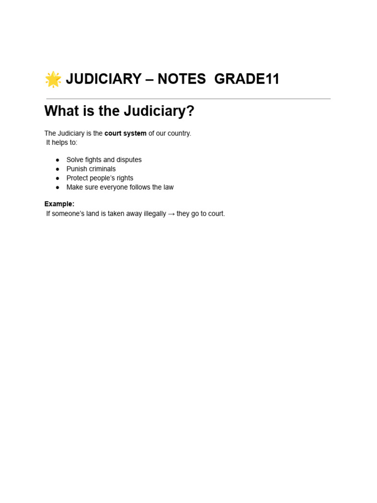 Understanding India's Judiciary System | PDF | Jurisdiction | Supreme ...