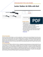 Gamo Varmint Hunter Stalker Air Rifle With Bull Whisper Barrel