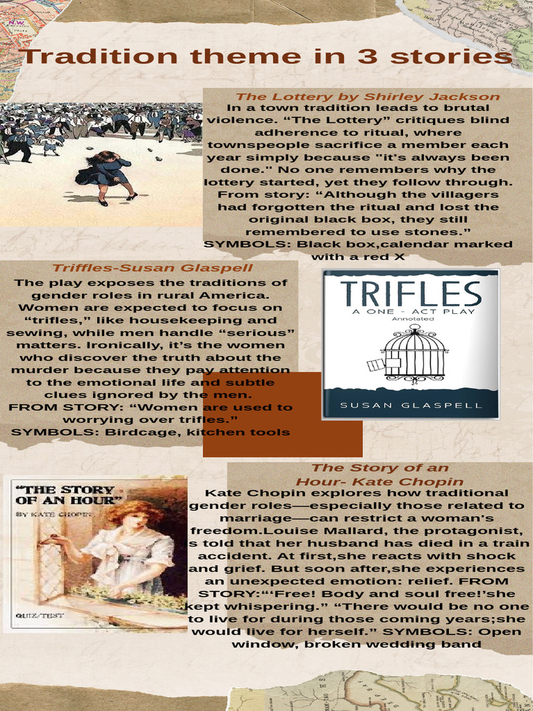 Examining Tradition in Three Stories | PDF