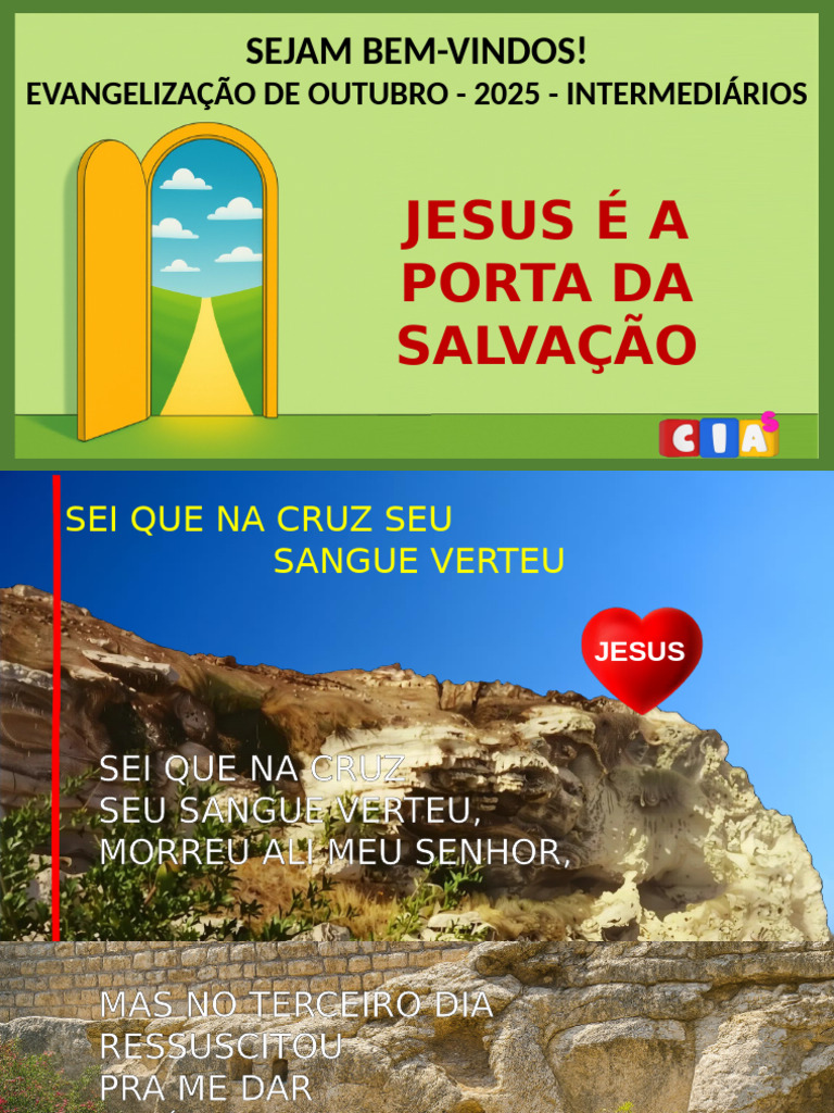 Jesus: A Porta da Salvação | PDF