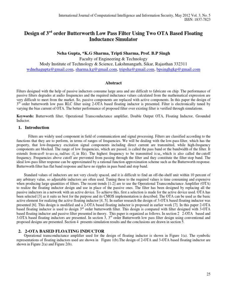 Thesis on filter design 07 image