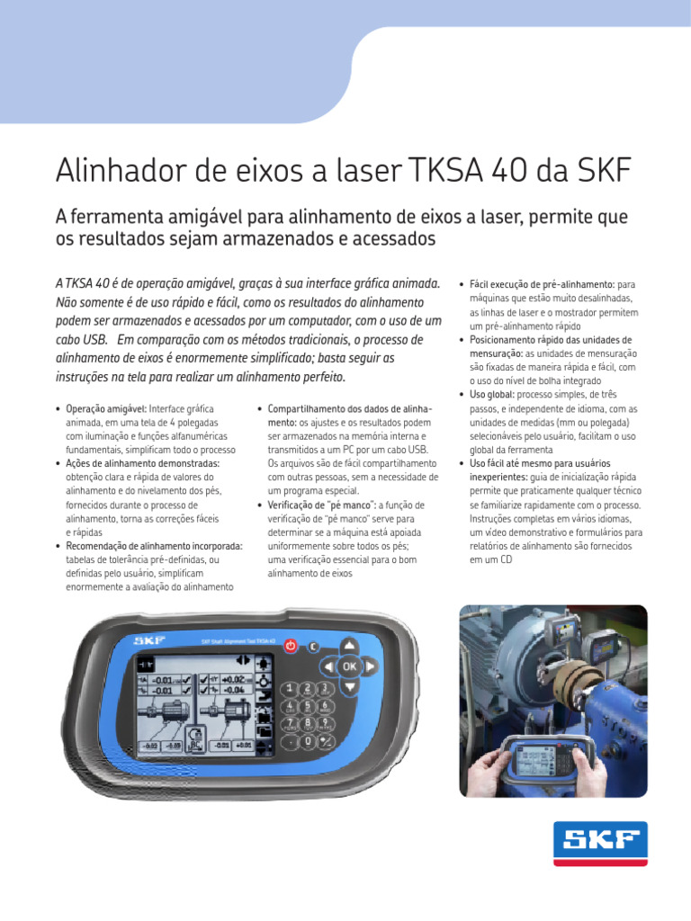 Manual SKF | PDF | USB | Informática