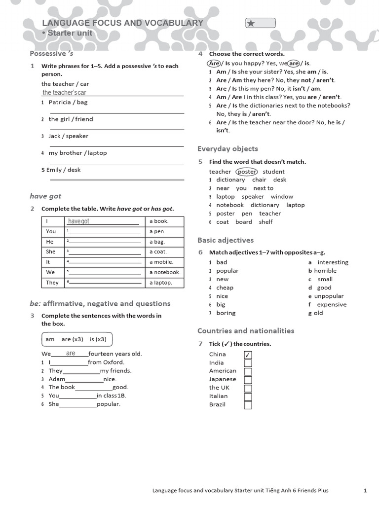 English Vocabulary Guide for Grade 6 | PDF | English Language | Linguistics