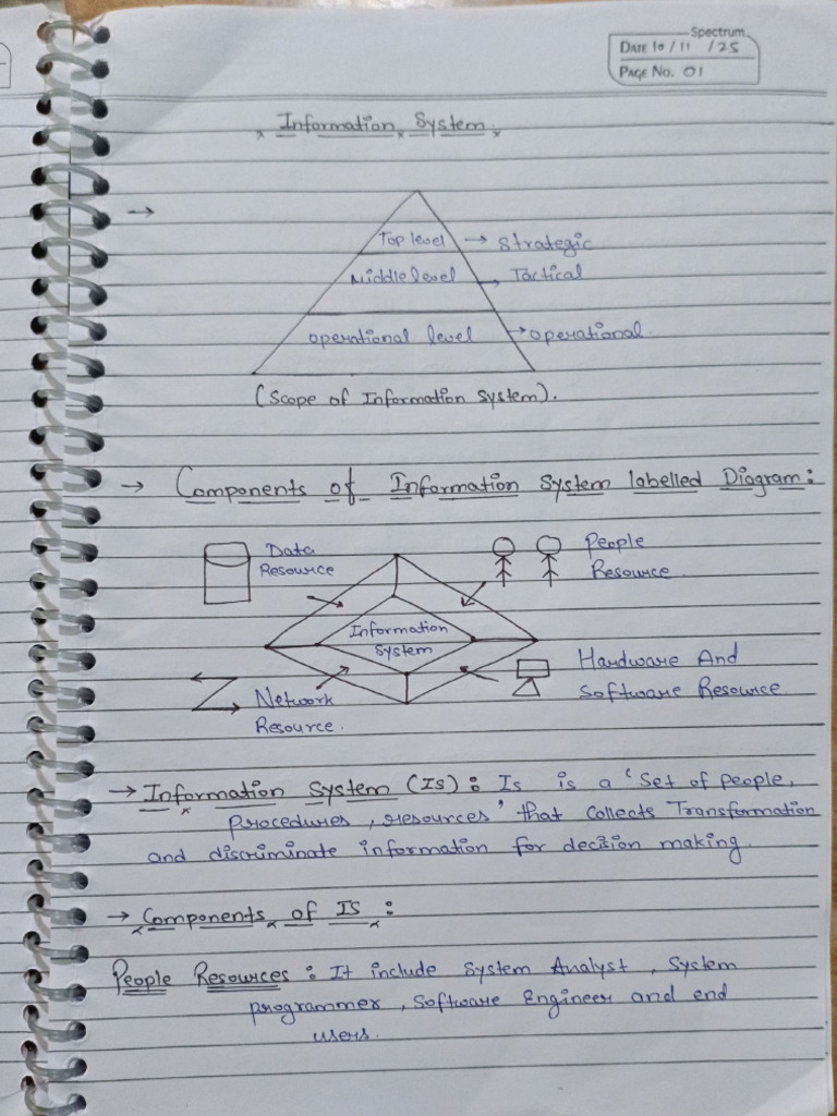 Unit I Information System | PDF